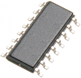 TPIC6C596DG4, Logic IC 8-bit serial-in, parallel-out SO-16, Texas Instruments