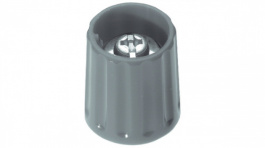 21-15303, Rotary knob 15 mm черный, RITEL