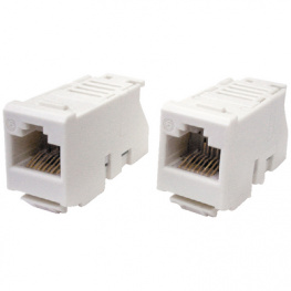 185750, Cat. 6 RJ45 insert, unshielded, Datwyler Cables