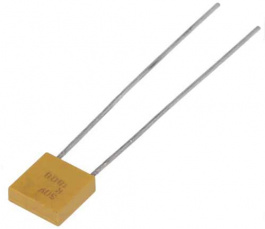 C062K105K5X5CA, Конденсатор: керамический; 1мкФ; 50В; ±10%; THT; 5,08мм, Kemet