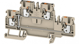 1547650000, Terminal block A N/A Dark Beige, 0.5...2.5 mm\x1a, Weidmuller