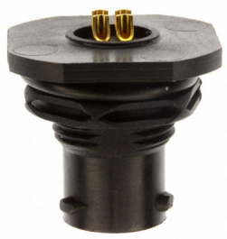 UTS78E4P, Panel Mount Plug UTS Hi Seal Poles=4 Male Housing size8, Souriau Esterline Sunbank