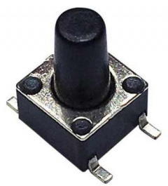 RND 210-00207, PCB Tactile Switch , 50 mA, 12 VDC, RND Components
