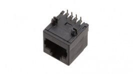 RJJU-88-142-E7H-021, Гнездо; RJ45; PIN:8; Кат:5; Конфиг.выводов:8p8c; THT; угловой, Encitech Connectors