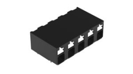 2086-3205, Wire-To-Board Terminal Block, THT, 5mm Pitch, Right Angle, Push-In, 5 Poles, Wago