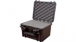 RND 550-00085, Waterproof Case, black 258 x 243 x 167.5 mm, Polypropylene, RND Lab