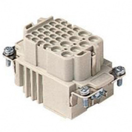 CXF 8/24, CX, 8 poles + earth, female insert, for female contacts 16A and 10A, ILME