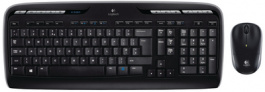 920-003982, Keyboard and Mouse, 1000dpi, MK330, PAN Nordic, QWERTY, Wireless, Logitech