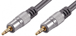 Audio cable 3.5 mm-Plug 3.5 mm-Plug 1.5 m, Audio cable 1.5 m, Wentronic