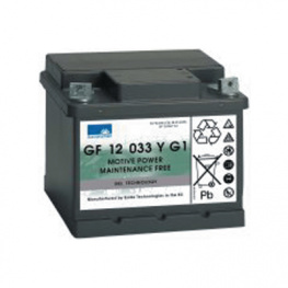 GF 12 051 Y G 1, Lead-Acid Battery, 12 V 56 Ah, Exide