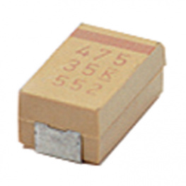 T528Z337M2R5ATE009, Polymer capacitor, SMD 330 uF 2.5 VDC, Kemet