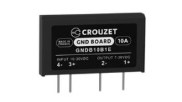 GNDB10B1E, Solid State Relay GND Board, 10A, 36V, DC Switching, PCB Pins, Crouzet