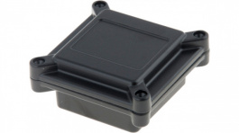 RND 455-00622, Sealed Metal Enclosure, Black, 96.2 x 96.2 x 45 mm, Aluminium Alloy / ADC12, IP6, RND Components