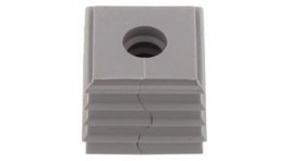 2584660000, Cable Grommet, 7 ... 8mm, TPE, Grey, Weidmuller