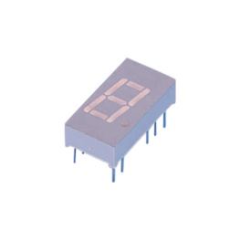 ELS-401SURWA/S530-A3, 7-segm. LED-display red-orange 10.16 mm THT, Everlight