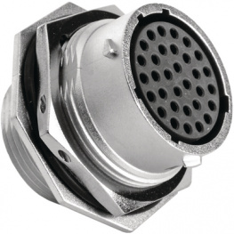 RT0718-32SNH, Jam nut receptacle 32P, Amphenol