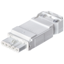 GST15I5S B1 ZR1W WS, Socket straight socket L3-N-PE Screw Connection, Wieland Electric