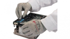 CAMAPUR COMFORT ANTISTATIK 623 brown Size=7/S, Safety gloves ESD Size=7/S light brown Pair, KCL