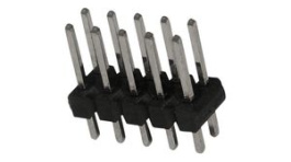 10-89-7101, C-Grid Vertical Header PCB Header, Through Hole, 2 Rows, 10 Contacts, 2.54mm Pit, Molex
