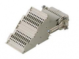 CTF 40 R, CT, 40 poles + earth, female insert, with female contacts, silver plated, ILME