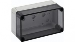11151001, Plastic Enclosure Without Knockouts, 180 x 94 x 81 mm, Polystyrene, IP66, Grey, Spelsberg