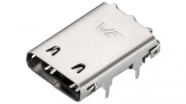 632723300021, Socket, angled, 24, USB 3.1 C, WURTH Elektronik