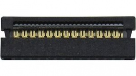 RND 205-00874, IDC Ribbon Cable Socket, 12 P , Ribbon Cable Pitch 0.635 mm, Gold-Plated, Female, RND Connect