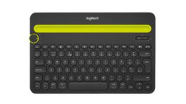 920-006350, Keyboard with Phone and Tablet Stand, K480, DE Germany, QWERTZ, Bluetooth, Logitech
