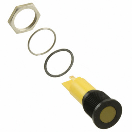Q16F1BXXY24E, LED Indicator yellow 24 VDC, APEM