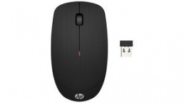 6VY95AA#ABB, Wireless Mouse X200 2.4 GHz/USB Nano Receptor 1600dpi Black, HP