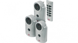 1507475, Remote Control Set Silver / Black, Brennenstuhl