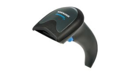 QW2120-BK, Barcode Scanner, 1D Linear Code/Postal Code, 0 ... 400 mm, USB, Cable, Black, Datalogic