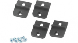 RND 455-00486, Mounting Bracket ABS dark grey, RND Components