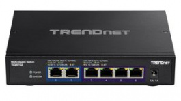 TEG-S762, Ethernet Switch, RJ45 Ports 6, 10Gbps, Unmanaged, Trendnet
