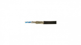 74002 BK [152 м], Ethernet cable Cat.5e   2 , Shielding material Aluminium/polyester foil Black, Alpha Wire