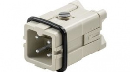 1498100000, Plug Insert, Size 1, 3 Poles, Screw, 400V, 16A, Weidmuller