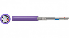 VBUDNT04G5LSVI0 [100 м], Data Cable Thin, FRNC/LS0H, Violet, 100 m, Veriflex