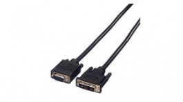 11.99.5449, Video Cable, VGA Plug - DVI-A 12 + 5-Pin Male, 5m, Value
