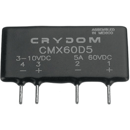 CMX60D10, Реле: полупроводниковое; Uупр:3?10ВDC; 10А; 0?60ВDC; THT; SIP, Sensata