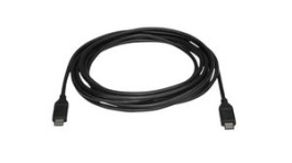 USB2CC3M, Charging Cable USB-C Plug - USB-C Plug 3m USB 2.0 Black, StarTech.com