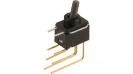 G22AV, Переключатель: тумблер; Пол: 2; DPDT; ON-ON; 0,1A/28ВAC; 0,1A/28ВDC, NKK Switches (NIKKAI, Nihon)