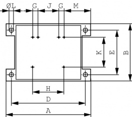 VCM 25/2/9, PCB transformer 25 VA 9 VAC (2x), BLOCK