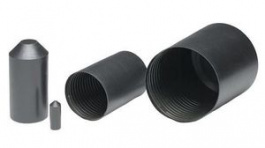RND 465-01007, Heat-Shrink End Cap 2.5:1, 40 ... 100mm, Cross-Linked Polyolefin, 140mm, RND Connect