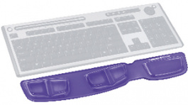 9183601, Keyboard wrist support, Health-V Crystals Gel violet, Fellowes