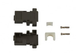 MHCCOV-15SN-LG, D-Sub plastic hood 15P, MH Connectors