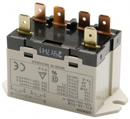 G7L-2A-TUB 12AC, Industrial Relay 12 VAC 1.7 VA, Omron