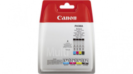0386C005, Ink cartridge multipack CLI-571PA Black/Cyan/Magenta/Yellow, CANON