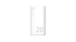 SP20KMAPBKGS150W, Powerbank, Li-Po, 20Ah, USB A Socket, White, Silicon Power