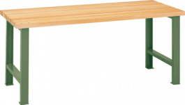 40.963.020, Workbench 2000 x 750 mm grey, RAL 7035, Lista