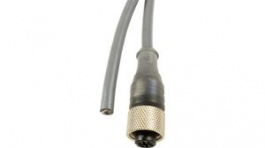 AR0400105 SL357, Sensor Cable M12 Socket Bare End 3 m 2.5 A 250 V, Alpha Wire